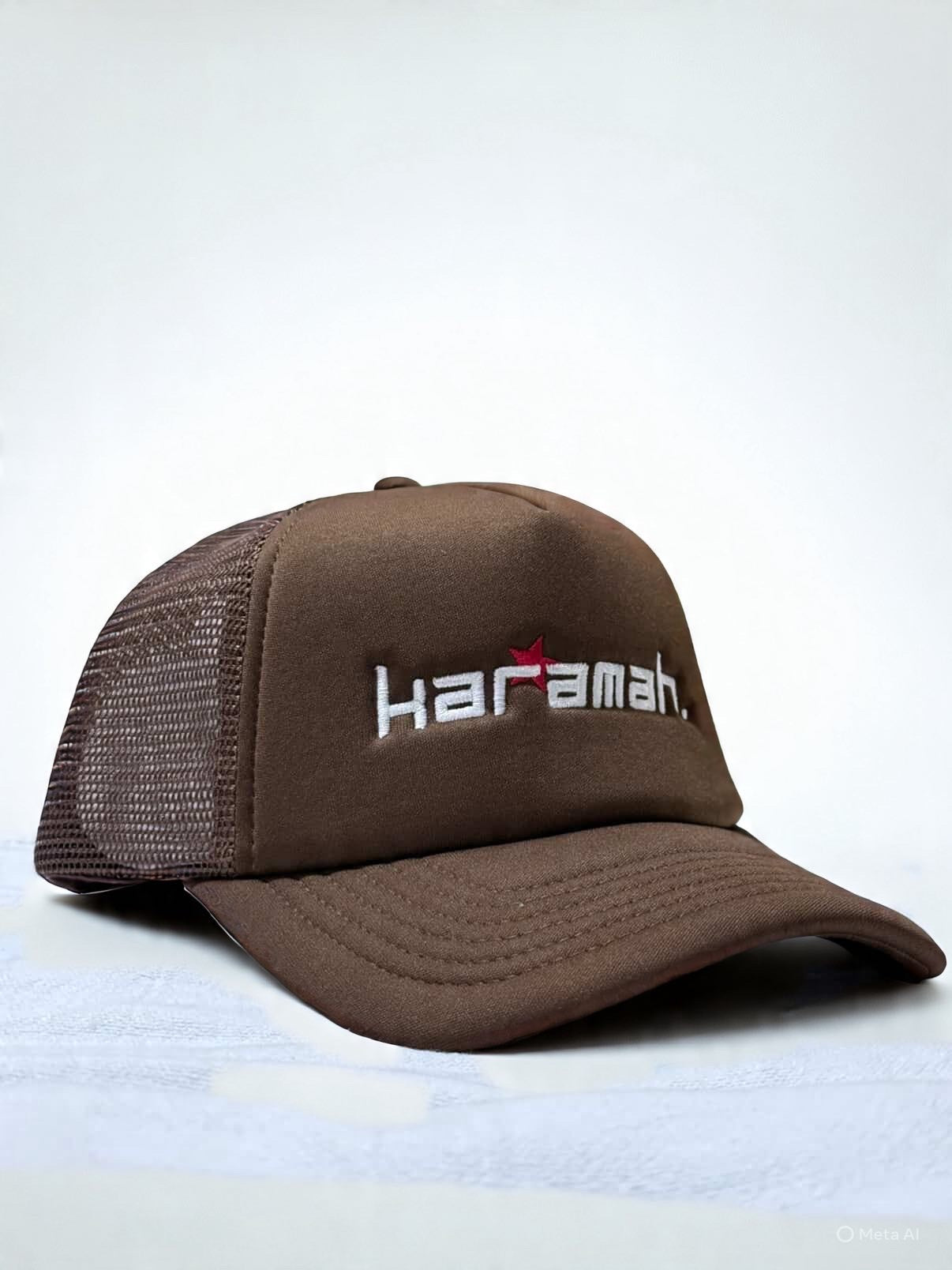 karamah trcker hat (brown)