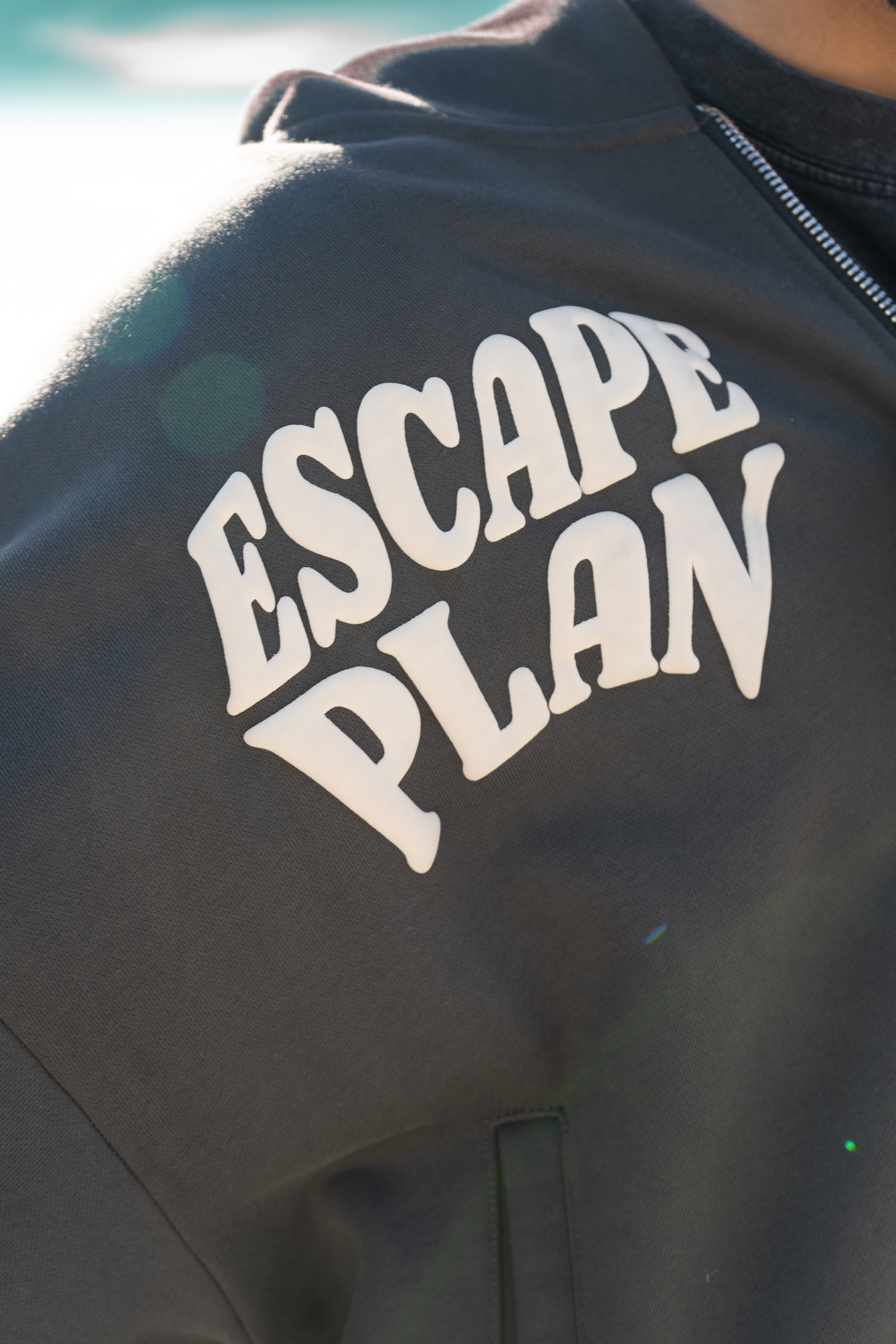 Escape Plan Zip-Up Hoodie